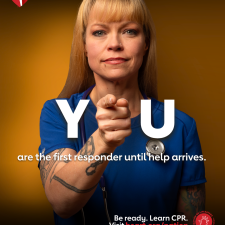 You are the first responder until help arrives.